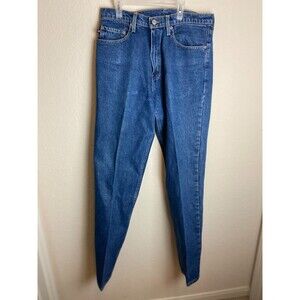 Vintage Ralph Lauren Mens Jeans Blue Size 34 x 34 Relaxed Medium Wash Denim
